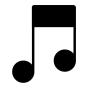 music note icon